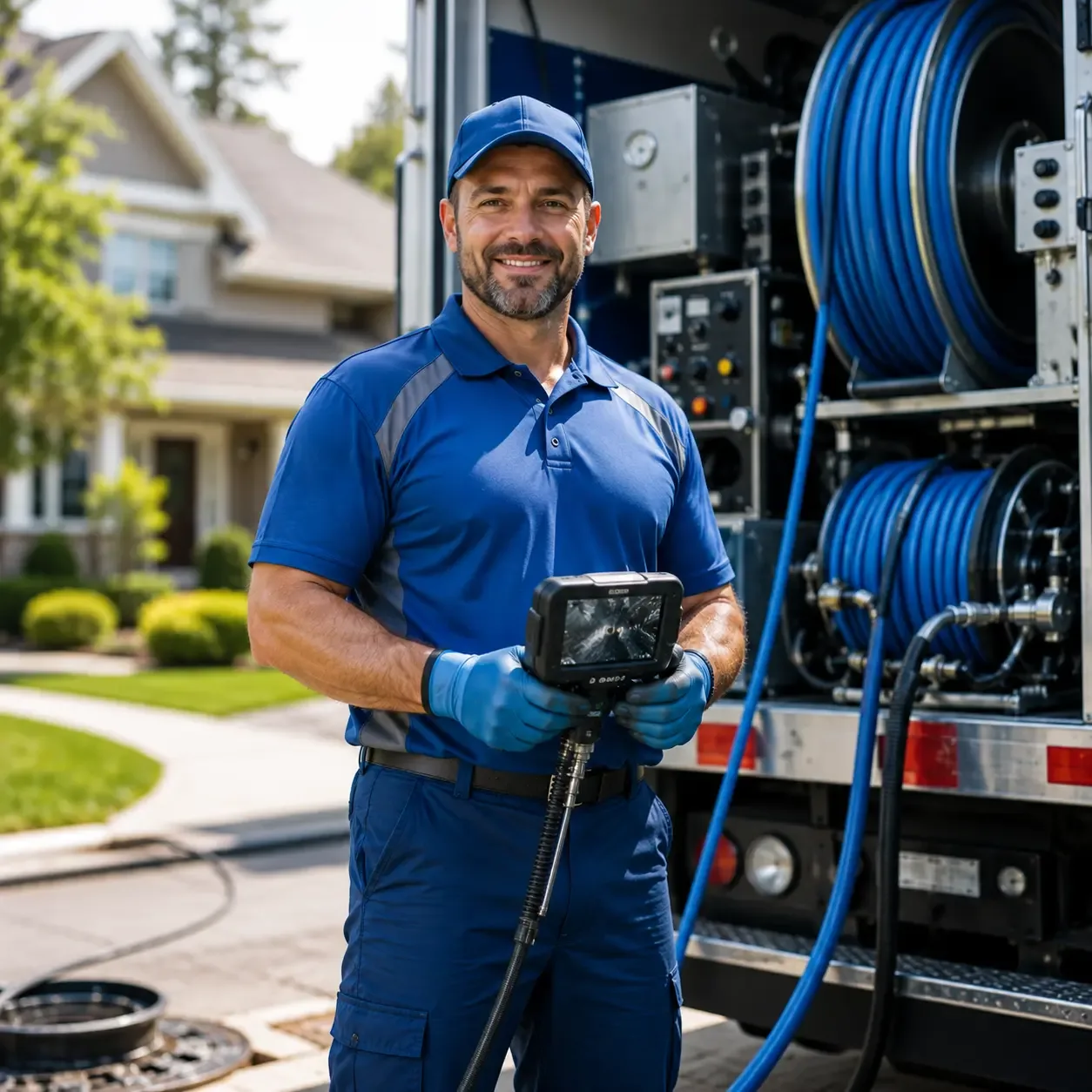 Local outdoor drain cleaning specialists in Raymond, OH